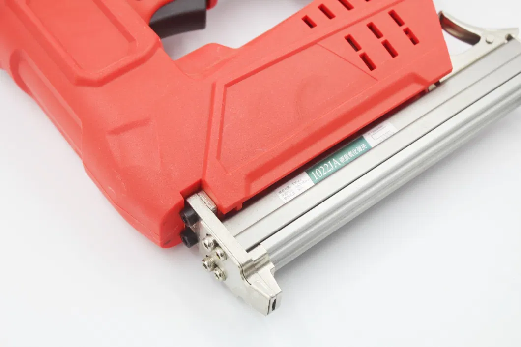 20 Gauge Electric-Corded Nail Gun Staple Gun Furniture Construction Power Tacker Gun Tool Nailer 1022j