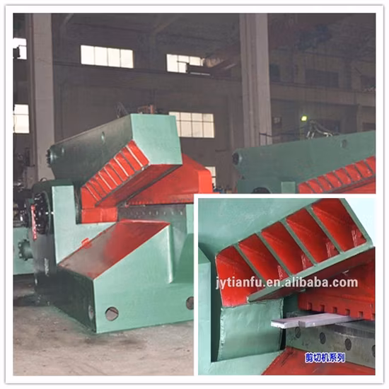 Cisaille crocodile de recyclage de coupe de ferraille de déchets hydrauliques TF